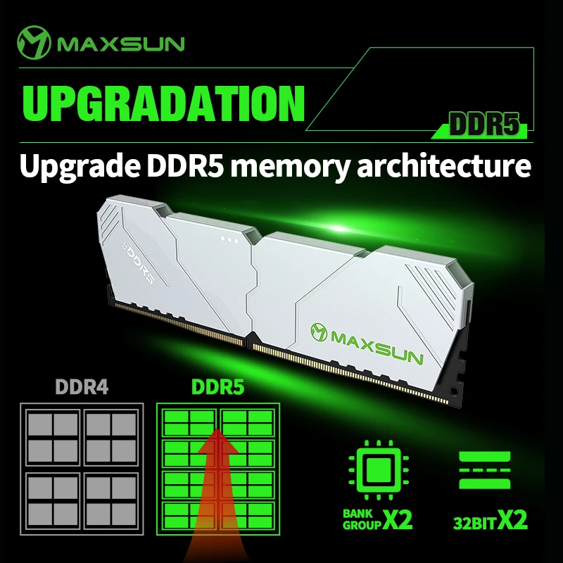 Ddr5 32Gb - MAXSUN 히트싱크 메모리아 RAM DDR5 6000mhz