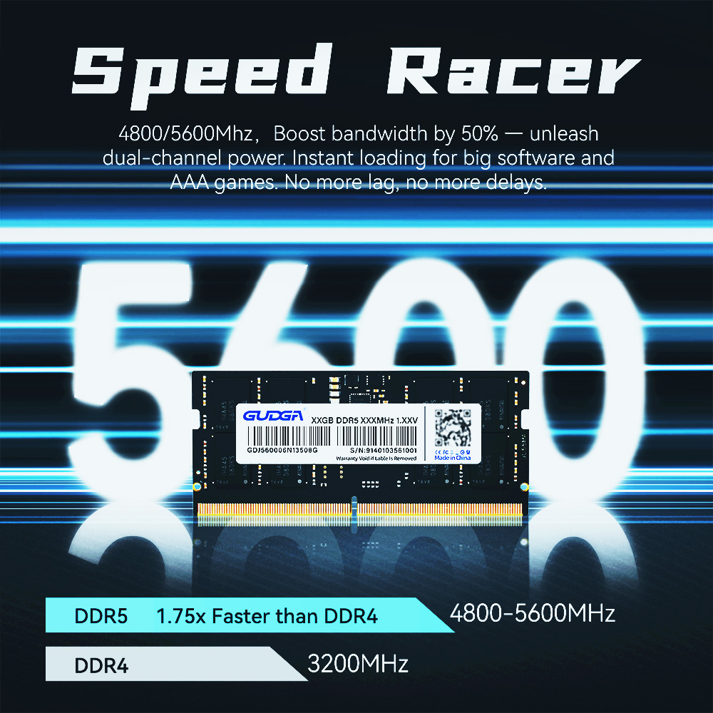 GUDGA DDR5 RAM 8GB 16GB 32GB D - Ddr5 Laptop Ram 리뷰 및 가격