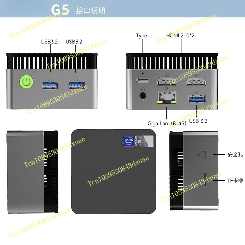 G5 알더 레이크 N97 미니 PC 윈도우 11 프로  - Ddr5 4800Mhz 리뷰 및 가격